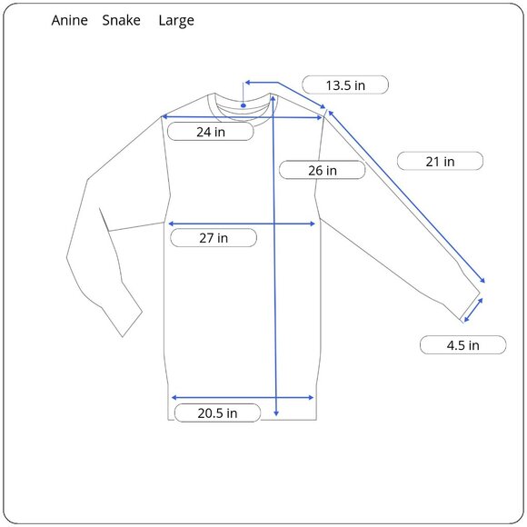 Anine Bing Jace Viper Sweatshirt in Washed Black Size Large - Picture 10 of 10